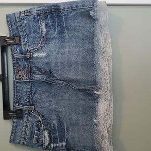 Sirens mini jean skirt